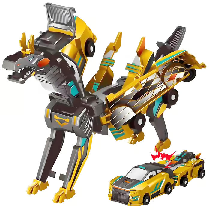 KidzeeHub™ -  Collision Transforming Dragon Car Toy 💥