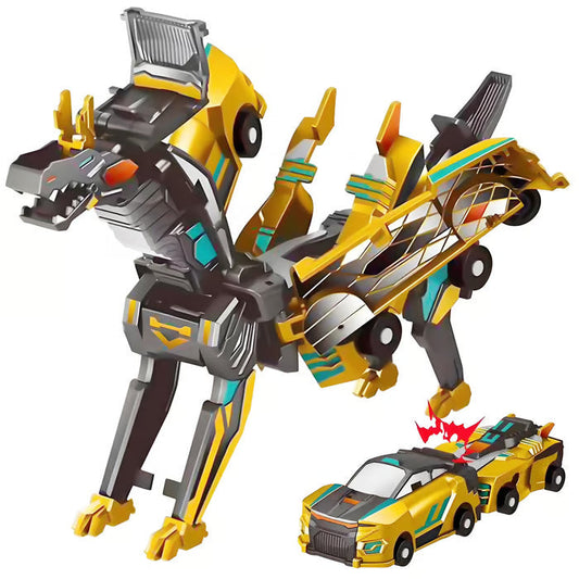 KidzeeHub™ -  Collision Transforming Dragon Car Toy 💥