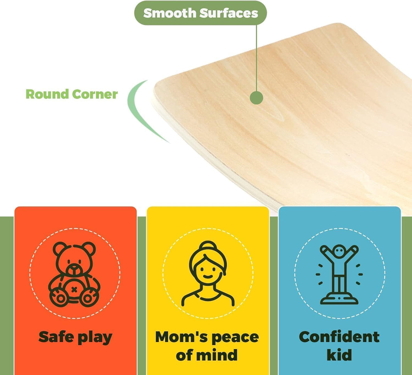 Montessori Wooden Balance Board