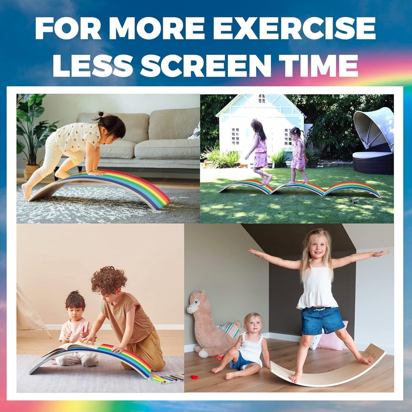 Montessori Wooden Balance Board