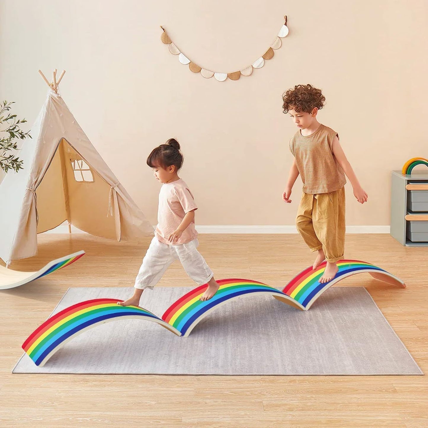 Montessori Wooden Balance Board