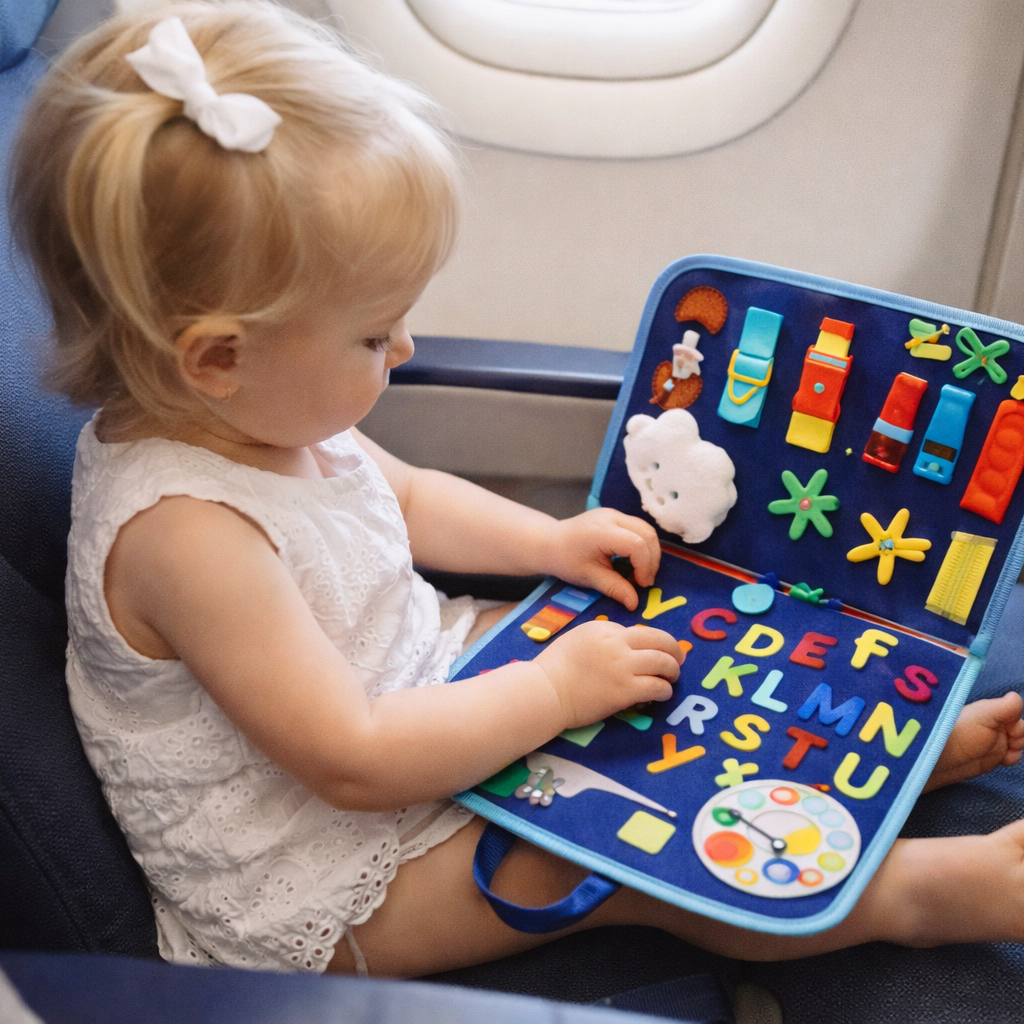 Montessori Busy Board for Toddlers