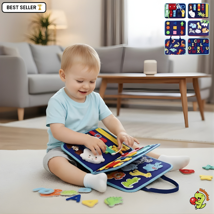 Montessori Busy Board - KidzeeHub™