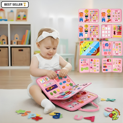 Montessori Busy Board - KidzeeHub™