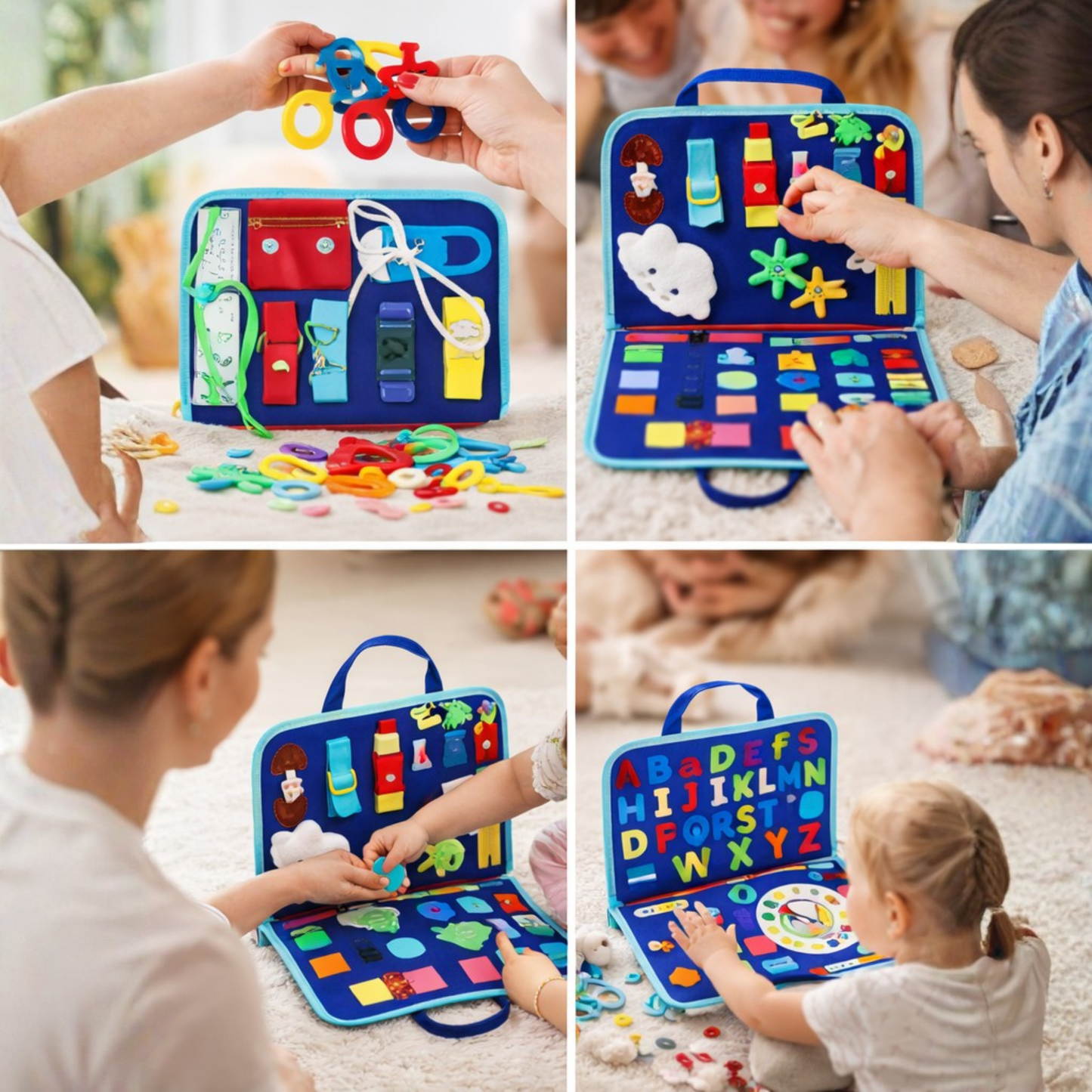 Montessori Busy Board for Toddlers