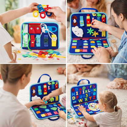 Montessori Busy Board for Toddlers