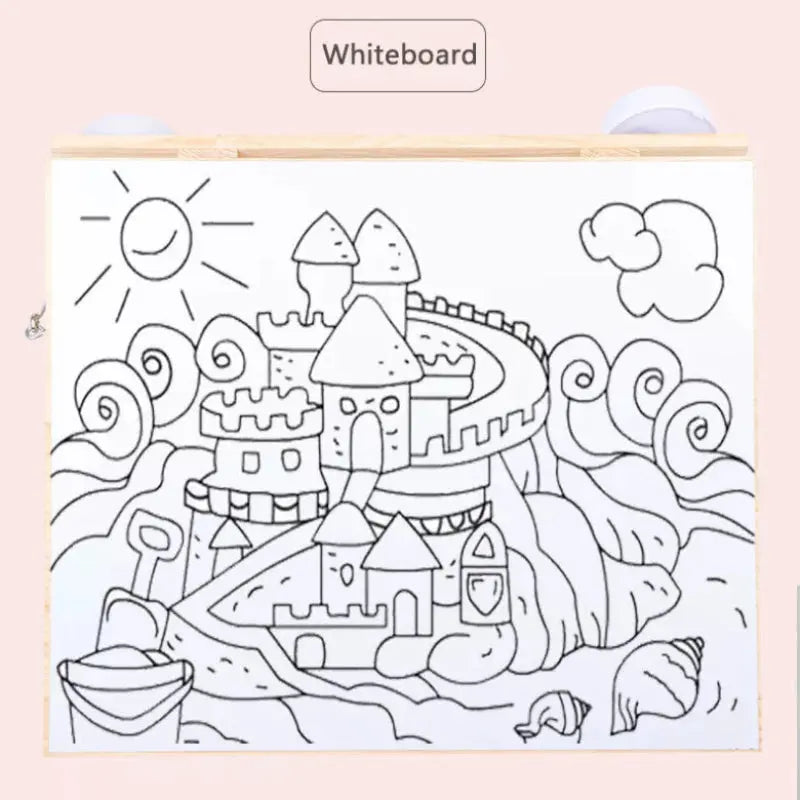 Wooden Montessori Busy Board KIDZEE