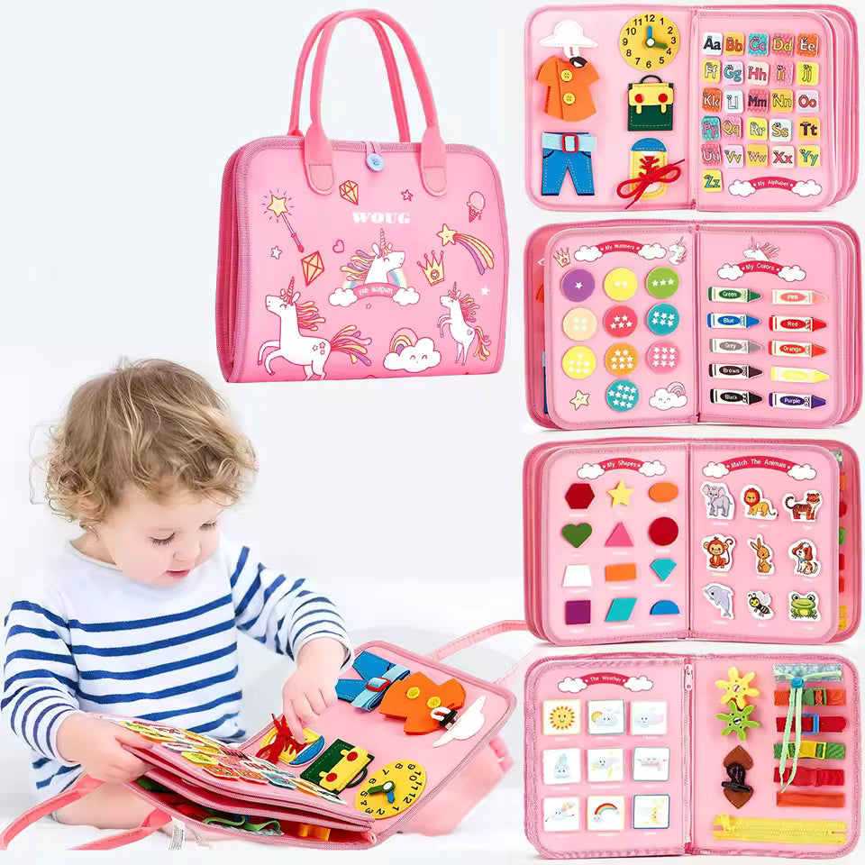 Montessori Busy Board - KidzeeHub™