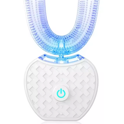 360° Ultrasonic U‑Shaped Kids Toothbrush