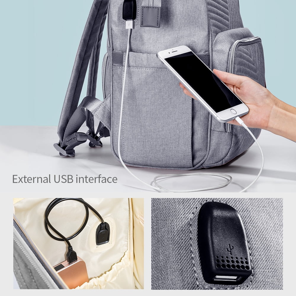 Waterproof Nylon Diaper Bag